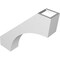 Ekena Millwork 3-in. W x 14-in. D x 14-in. H Westlake Architectural Grade PVC Knee Brace BRCP03X14X14WTL - alternate 3